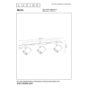 Lucide RILOU - stropní svítidlo - stmívatelné - GU10 - 3x4,5W 3000K - Bílá 26994/15/31