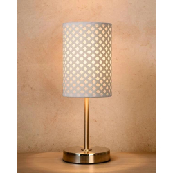 Lucide MODA - stolní lampa - Ø 13 cm - Bílá 08500/81/31