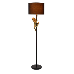 CHIMP stojací lampa E27/60W H150cm černá / zlatá