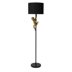 CHIMP stojací lampa E27/60W H150cm černá / zlatá