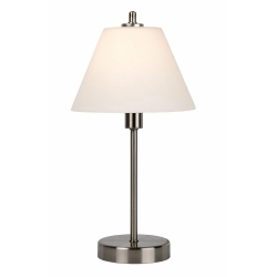 Lucide TOUCH - stolní lampa - Ø 22 cm - Chrom 12561/21/12