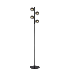 Lucide 45774/04/30 TYCHO stojací lampa 4xG9 28W černá